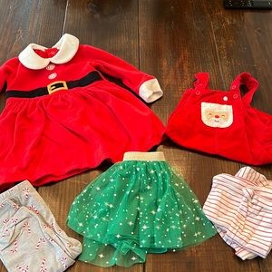 18 Month Girl Christmas Bundle Lot